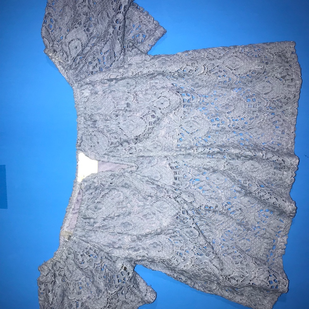 Lace crop top